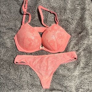 Victoria's Secret BBV Lace Bra and Panty Set